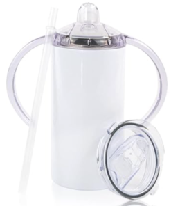 Horizon Crafte Grow-With-Me Personalized Sippy Cup – 12oz Stainless Steel