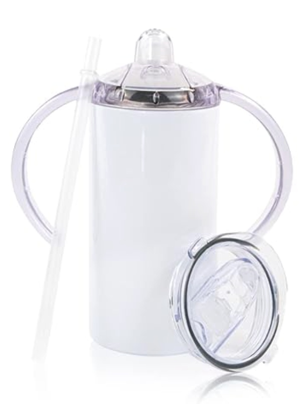 Horizon Crafte Grow-With-Me Personalized Sippy Cup – 12oz Stainless Steel