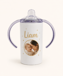 Personalized Sippy-to-Straw Baby Cup