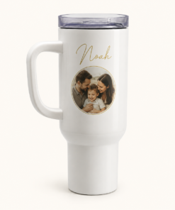 40 oz Personalized Tumbler with Handle