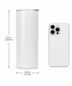 Alternative view of 20 oz Personalized Skinny Tumbler